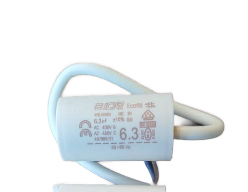 خازن 6/3 میکروفاراد 450 ولت دائم کار