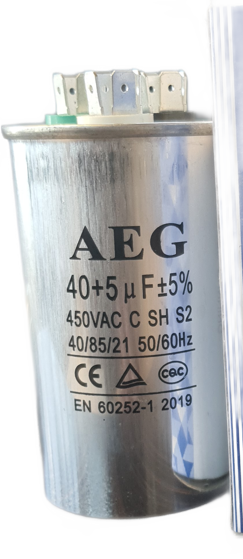 خازن دوظرفیتی 40+5 کولر گازی