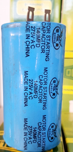 خازن استارت ۱۴۰ میکروفاراد ۲۷۵ ولت