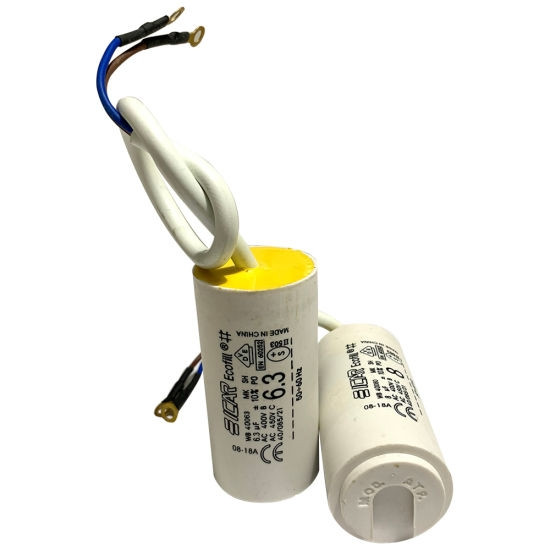 خازن روغنی ۶/۳uf-450v کابلی