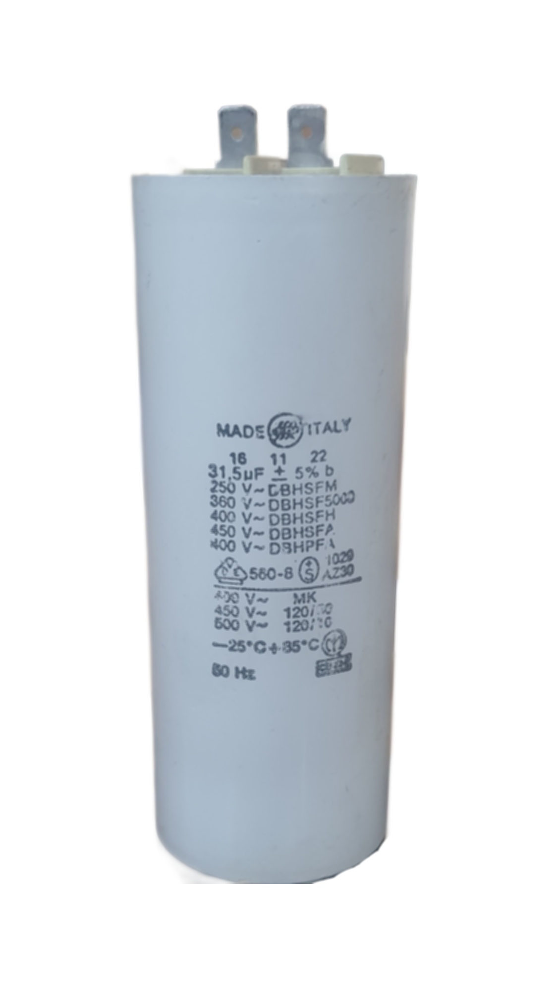 خازن 31/5 میکرو 450 ولت روغنی فیشی