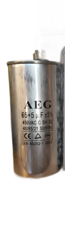خازن 5+65 میکروفاراد 450 ولت کولر گازی