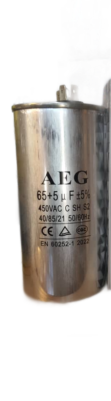 خازن 5+65 میکروفاراد 450 ولت کولر گازی