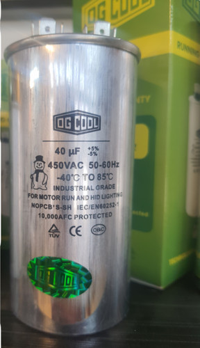 خازن کولری 40میکروفاراد 450ولت