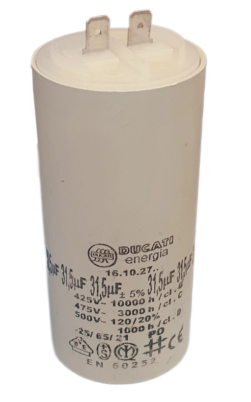 خازن 31.5uf/450v روغنی فیشی دوکاتی