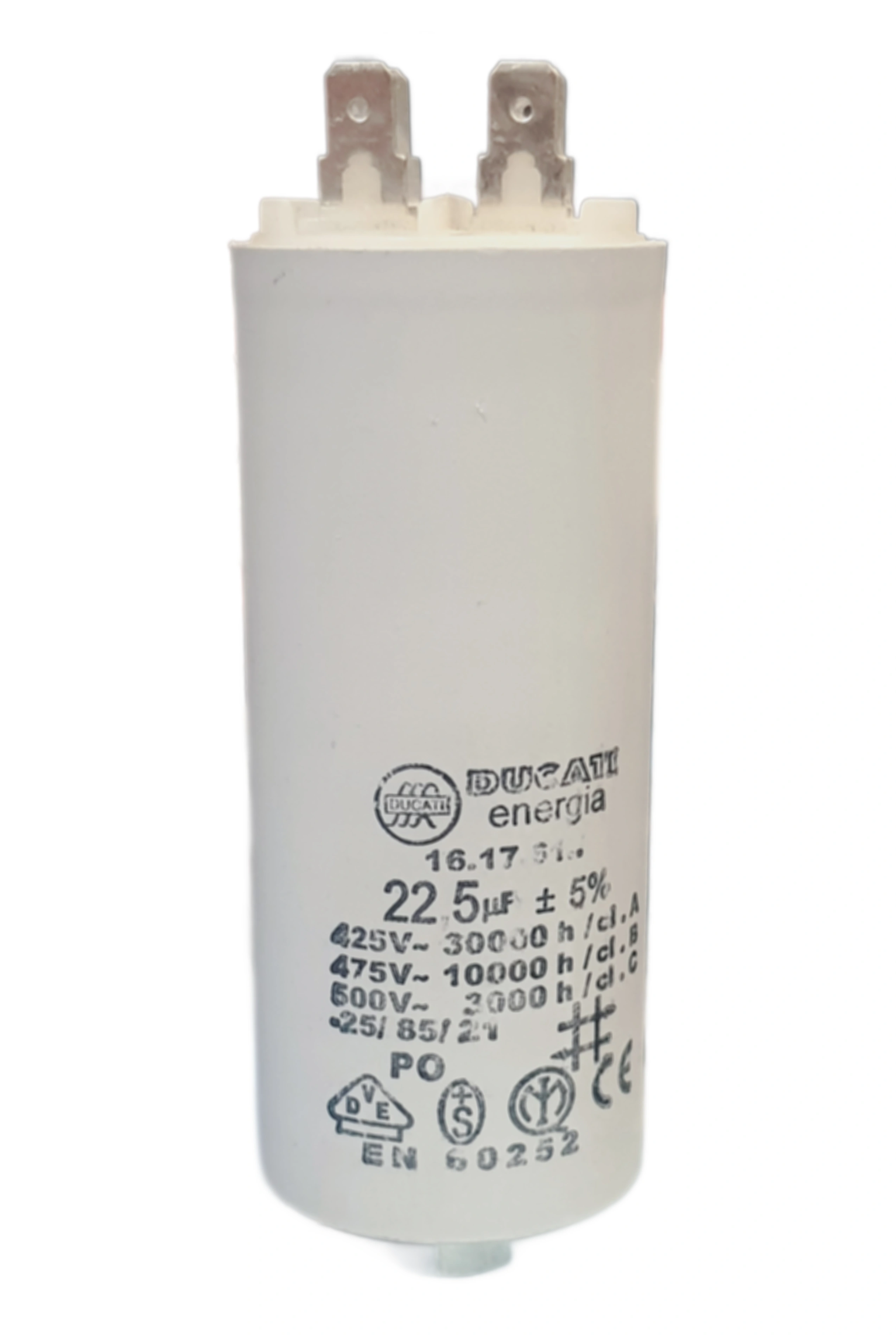 خازن 22/5میکروفاراد 450 ولت روغنی فیشی