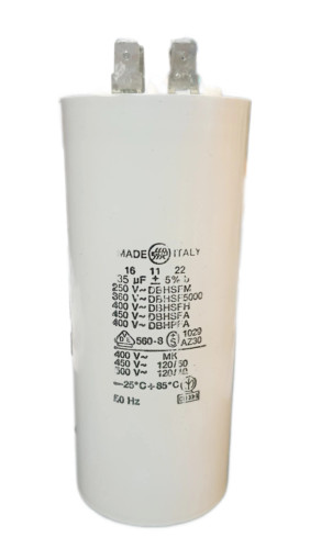 خازن 35 میکروفاراد 400/450 ولت دوکاتی فیشی