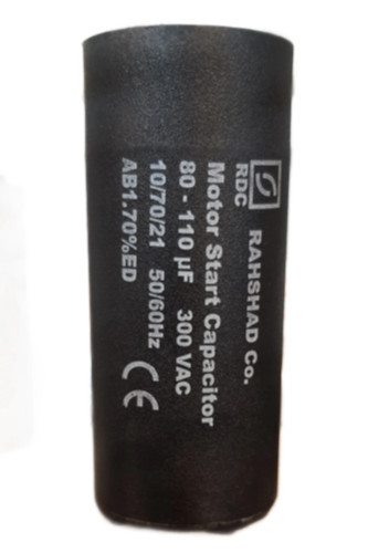 خازن 110-80 میکروفاراد 330 ولت فیشی