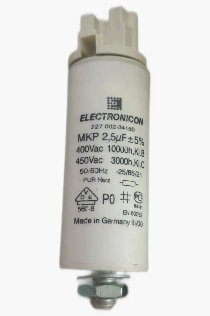 خازن 2.5میکروفاراد 450 ولت-الکترونیکون آلمان