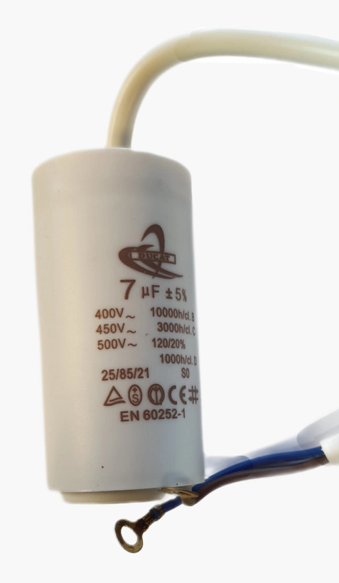 خرید آنلاین خازن 7uf میکروفاراد 450vولت
