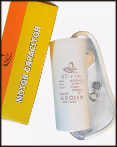 خازن 60 میکروفاراد روغنی دائم کار کابلی