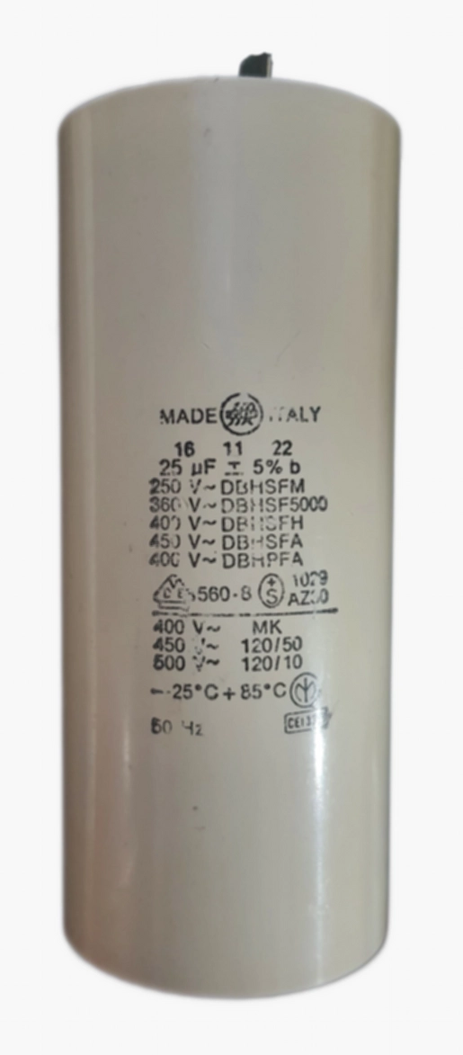 خازن روغنی 25 میکروفاراد 450 ولت دوکاتی