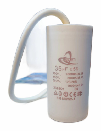 خازن دائم کار 35 میکروغاراد 450ولت روغنی